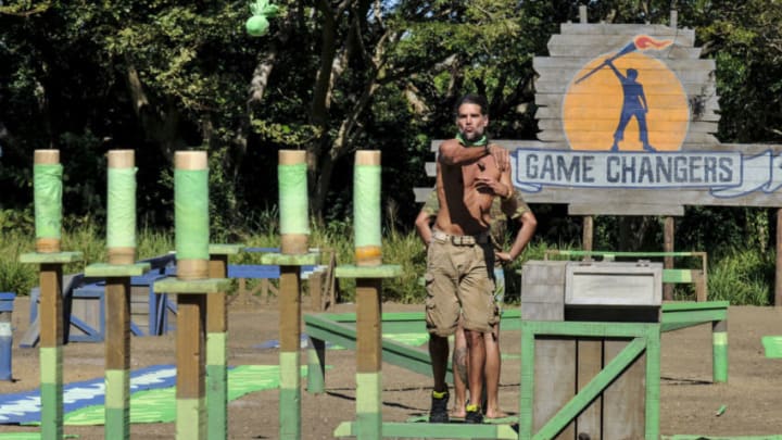 "The Tables Have Turned" - Troyzan Robertson on the fourth episode of SURVIVOR: Game Changers, airing Wednesday, March 22 (8:00-9:00 PM, ET/PT) on the CBS Television Network. Photo: Jeffrey Neira/CBS Entertainment ÃÂ©2017 CBS Broadcasting, Inc. All Rights Reserved.