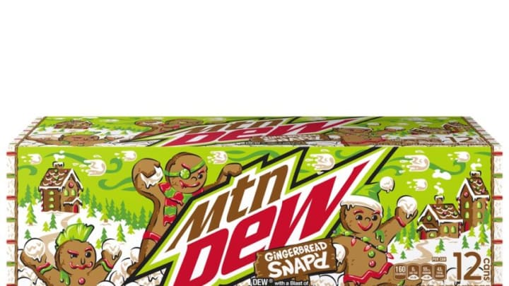 MTN DEW Gingerbread Snap'd, photo provided by Mountain Dew
