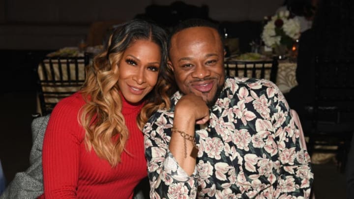 ATLANTA, GA - FEBRUARY 10: Sheree Whitfield (L) and Satchel Jester attend BET's Social Awards 2018 - It Girls Welcome Dinner on February 10, 2018 in Atlanta, Georgia. (Photo by Paras Griffin/Getty Images for BET)