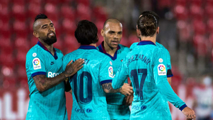 Barcelona´s Danish forward Martin Braithwaite ( (Photo by JAIME REINA / AFP) (Photo by JAIME REINA/AFP via Getty Images)
