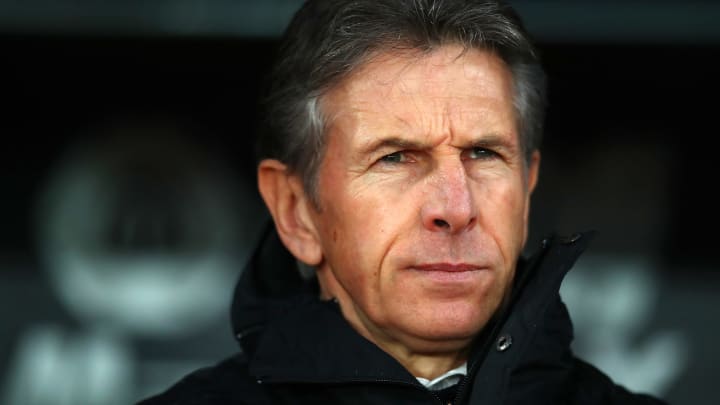 LONDON, ENGLAND – DECEMBER 15: Claude Puel, Manager of Leicester City looks on prior to the Premier League match between Crystal Palace and Leicester City at Selhurst Park on December 15, 2018 in London, United Kingdom. (Photo by Dan Istitene/Getty Images)