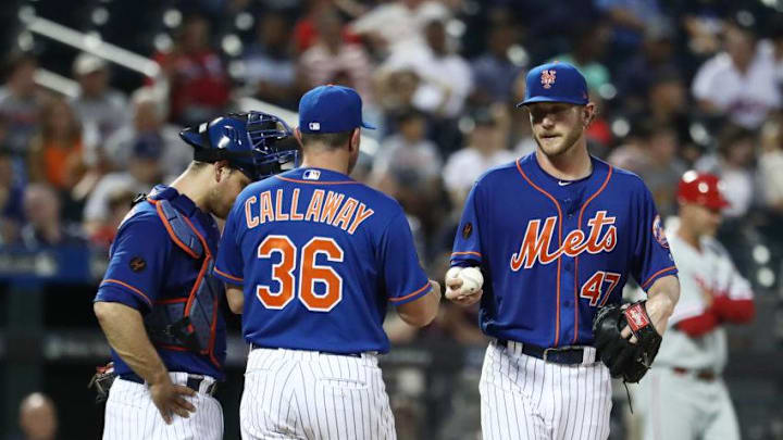 Mickey Callaway, New York Mets. (Photo by Al Bello/Getty Images)