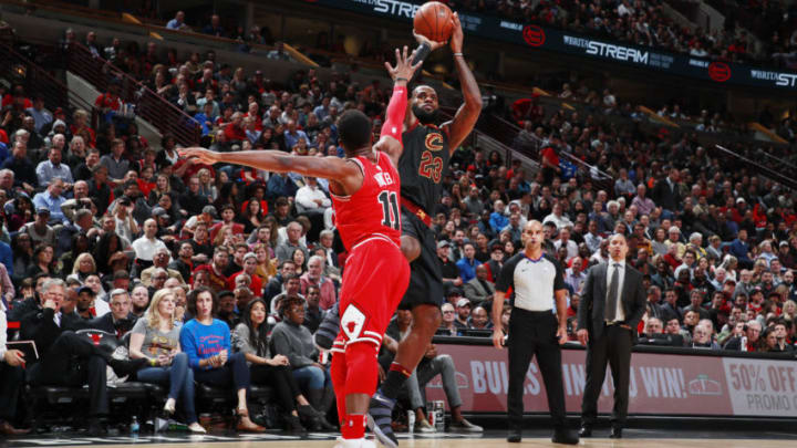CHICAGO, IL - DECEMBER 4: LeBron James