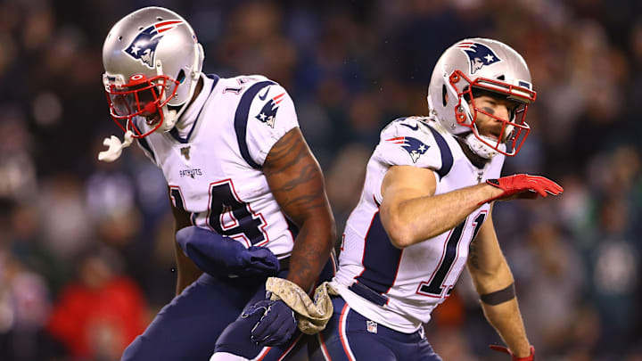 New England Patriots Mohamed Sanu (Photo by Mitchell Leff/Getty Images)