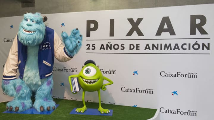 MADRID, SPAIN - MARCH 26: A general view inside the Pixar Exhibition which runs until June 22 at Caixaforum on March 26, 2014 in Madrid, Spain. (Photo by Gabriel Solera/Getty Images)