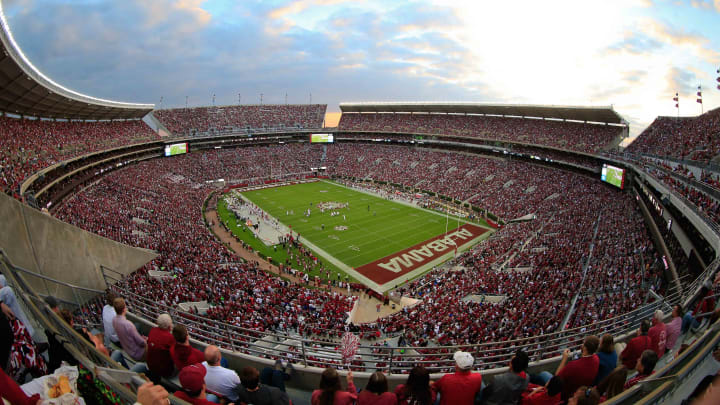 A general view of Bryant-Denny Stadium Mandatory Credit: Marvin Gentry-USA TODAY Sports