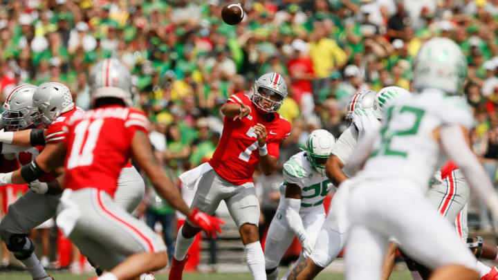 The Ohio State Football team faltered late on offense when the game was on the line, but that wasn’t on Stroud.Oregon Ducks At Ohio State Buckeyes Football