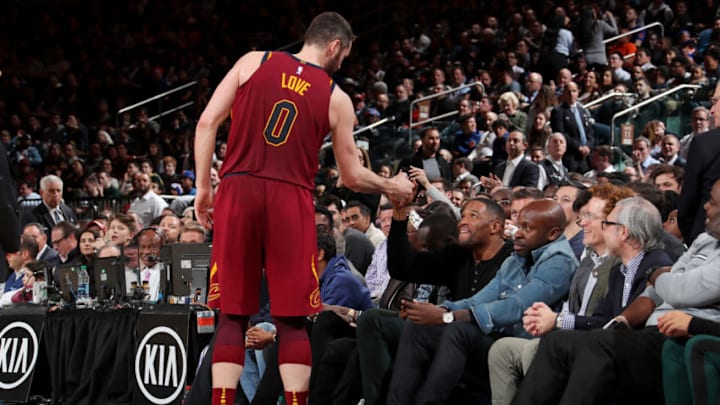 NEW YORK, NY - APRIL 9: Kevin Love