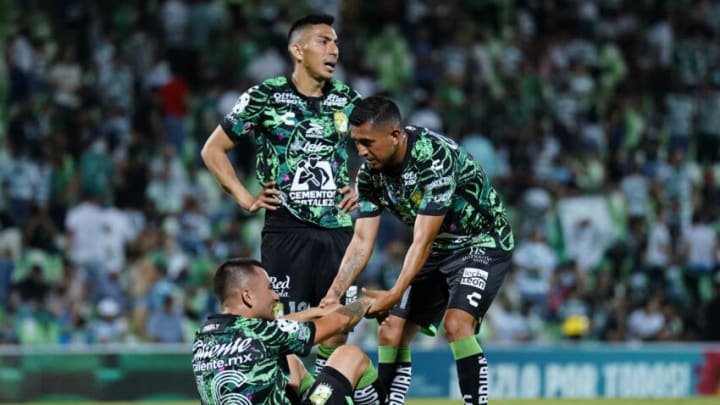 León started the season as a title contender but are on the verge of missing the Liga MX for the first time since 2018. (Photo by Jos Alvarez/Jam Media/Getty Images)