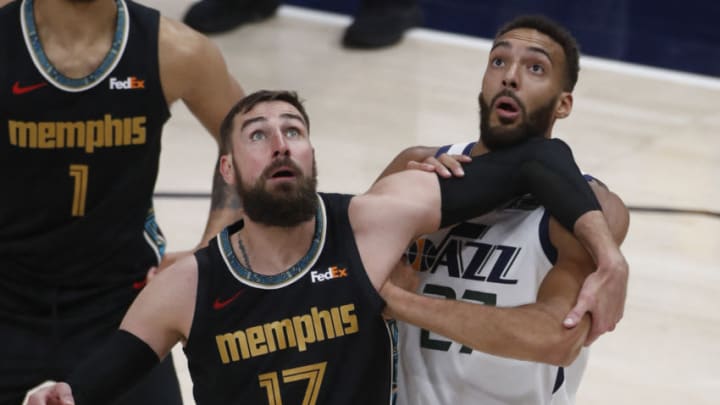 Jonas Valanciunas, Memphis Grizzlies (Photo by GEORGE FREY / AFP) (Photo by GEORGE FREY/AFP via Getty Images)