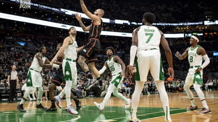 A proposed trade from NBA Analysis Network would send a former trade deadline splash back to the Boston Celtics in his contract year (Photo by Maddie Malhotra/Getty Images)