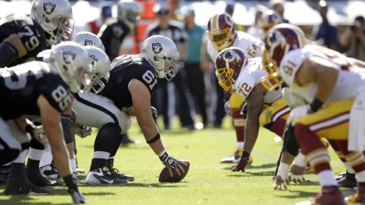 OAKLAND, CA - SEPTEMBER 29: Stefen Wisniewski