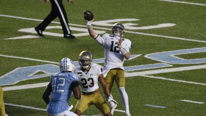 Notre Dame football made a real statement on Friday against UNC Mandatory Credit: Bob Donnan-USA TODAY Sports