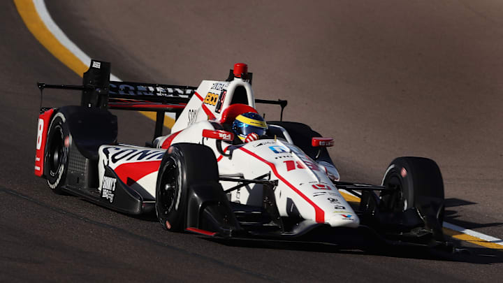 AVONDALE, AZ – APRIL 28: Sebastien Bourdais, driver of the #18 Dale Coyne Racing Honda (Photo by Christian Petersen/Getty Images)