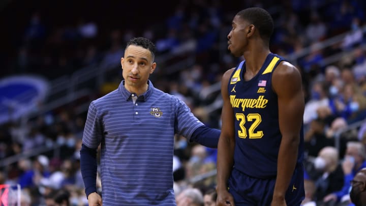 Shaka Smart Marquette Golden Eagles Darryl Morsell (Photo by Rich Schultz/Getty Images)