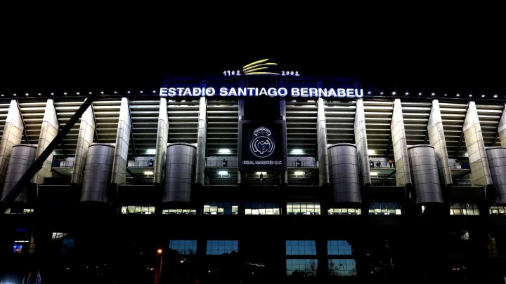 MADRID, SPAIN – MARCH 02: A general view outside the stadium ahead of the La Liga match between Real Madrid CF and FC Barcelona at Estadio Santiago Bernabeu on March 02, 2019 in Madrid, Spain. (Photo by Gonzalo Arroyo Moreno/Getty Images)