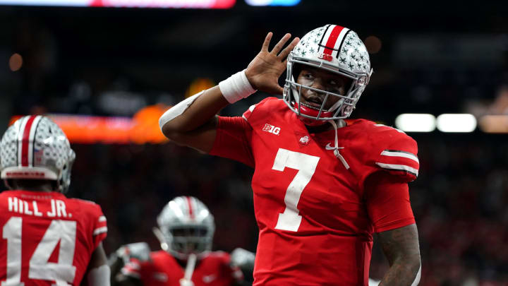 Dwayne Haskins broke a record he already owned against Northwestern. Mandatory Credit: Aaron Doster-USA TODAY Sports