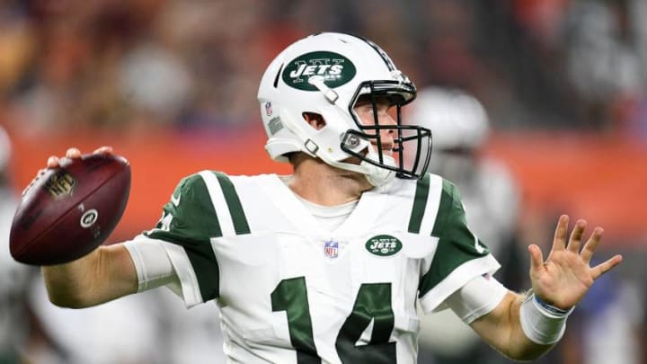 Sam Darnold #14 of the New York Jets (Photo by Jason Miller/Getty Images)