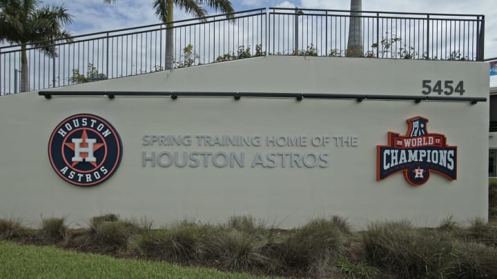 Houston Astros Spring Training signage