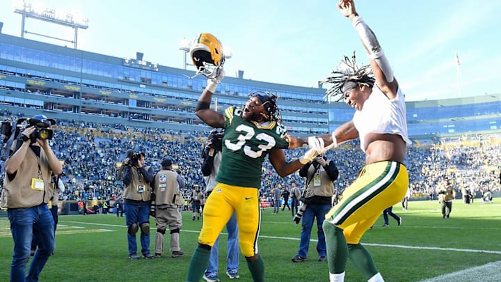 Aaron Jones and Jamaal Williams, Green Bay Packers