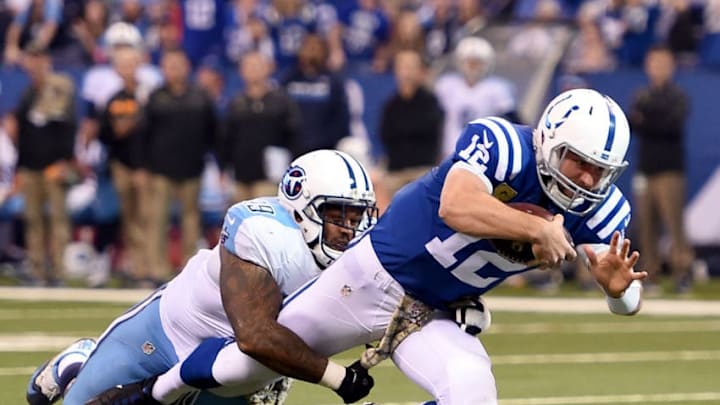 INDIANAPOLIS, IN - NOVEMBER 20: Andrew Luck