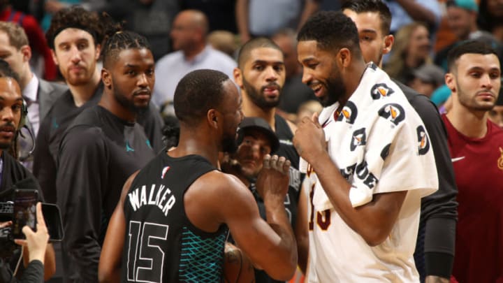 CHARLOTTE, NC - MARCH 28: Tristan Thompson