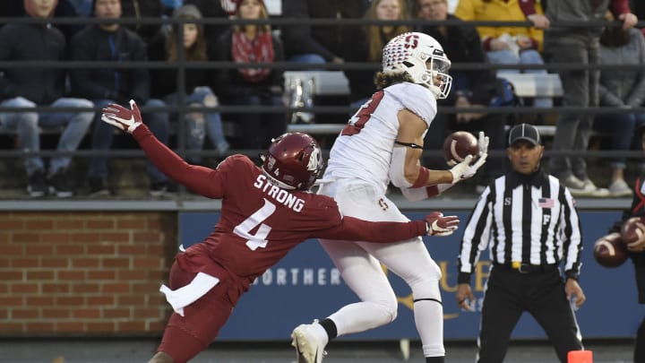 Simi Fehoko, WR, Stanford Mandatory Credit: James Snook-USA TODAY Sports