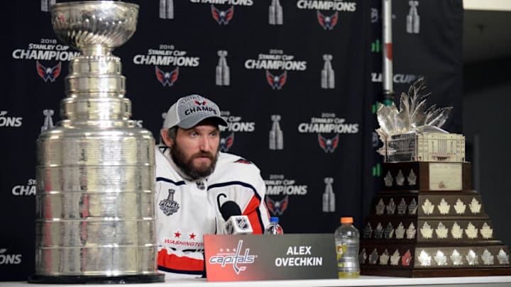 Alex Ovechkin, Washington Capitals Mandatory Credit: Gary A. Vasquez-USA TODAY Sports