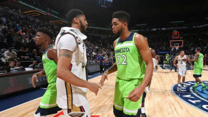 MINNEAPOLIS, MN – FEBRUARY 3: Anthony Davis