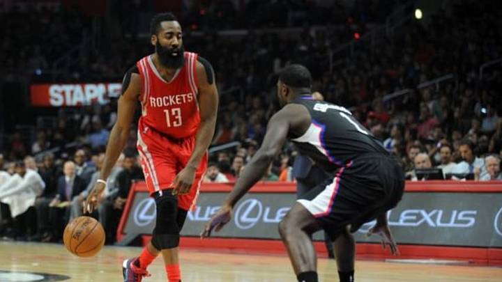 November 7, 2015; Los Angeles, CA, USA; Houston Rockets guard James Harden (13) moves to the basket against Los Angeles Clippers forward Lance Stephenson (1) during the first half at Staples Center. Mandatory Credit: Gary A. Vasquez-USA TODAY Sports November 7, 2015; Los Angeles, CA, USA; Houston Rockets guard James Harden (13) moves to the basket against Los Angeles Clippers forward Lance Stephenson (1) during the first half at Staples Center. Mandatory Credit: Gary A. Vasquez-USA TODAY Sports
