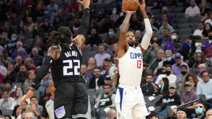 Paul George, LA Clippers. Mandatory Credit: Darren Yamashita-USA TODAY Sports