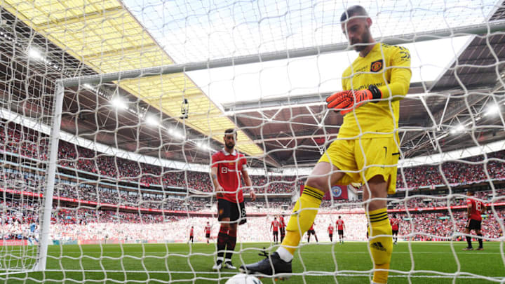 David De Gea of Manchester United (Photo by Mike Hewitt/Getty Images)