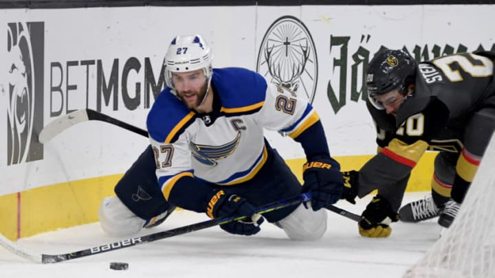 Alex Pietrangelo #27 of the St. Louis Blues (Photo by Ethan Miller/Getty Images)