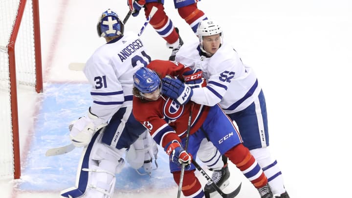 TORONTO, ONTARIO – JULY 28: Montreal Canadiens (Photo by Andre Ringuette/Freestyle Photo/Getty Images)