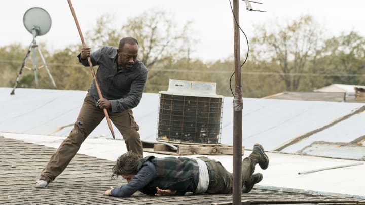 Lennie James as Morgan Jones – Fear the Walking Dead _ Season 4, Episode 1 – Photo Credit: Richard Foreman, Jr/AMC