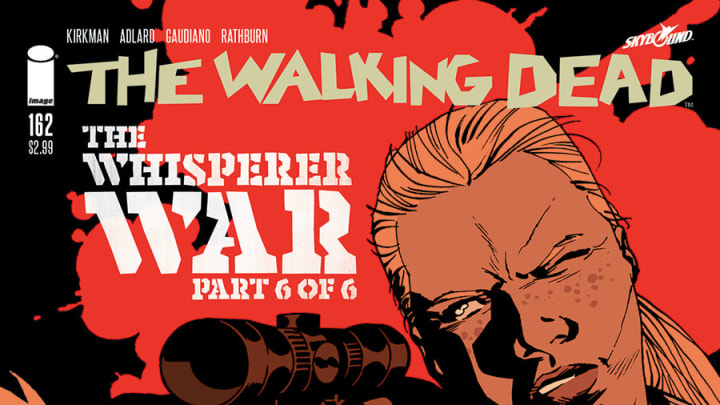 The Walking Dead issue 162 cover - Image Comics and Skybound Entertainment