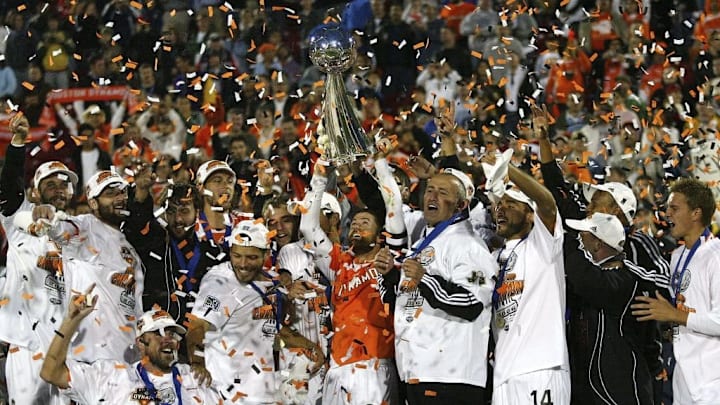 El Pizza Hut Park celebró la coronación del Houston Dynamo en el 2006.