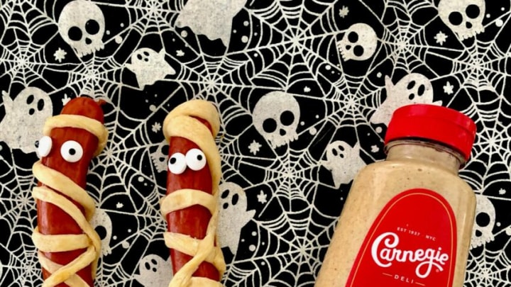 Carnegie Deli gets spooky with Mummy Dogs