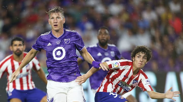 Bastian Schweinsteiger en el partido de las Estrellas de la MLS
