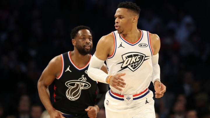 Dwyane Wade y Russell Westbrook, dos de los jugadores más importantes de la historia de sus equipos