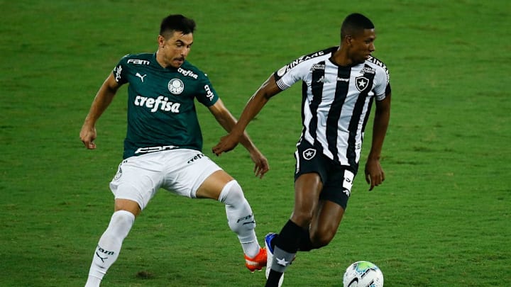 2020 Brasileirao Series A:  Botafogo v Palmeiras Play Behind Closed Doors Amidst the Coronavirus