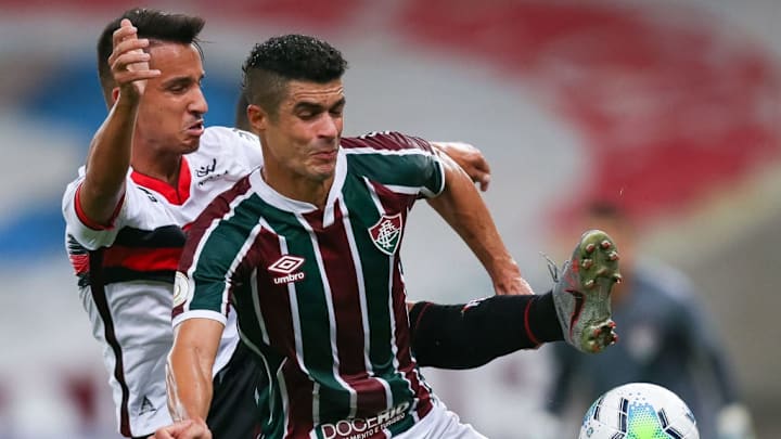 2020 Brasileirao Series A:  Fluminense v  Atletico GO Play Behind Closed Doors Amidst the