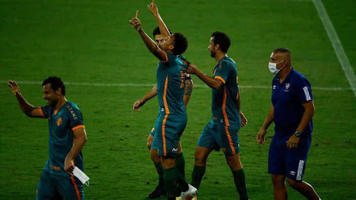 2020 Brasileirao Series A:  Fluminense v Coritiba Play Behind Closed Doors Amidst the Coronavirus
