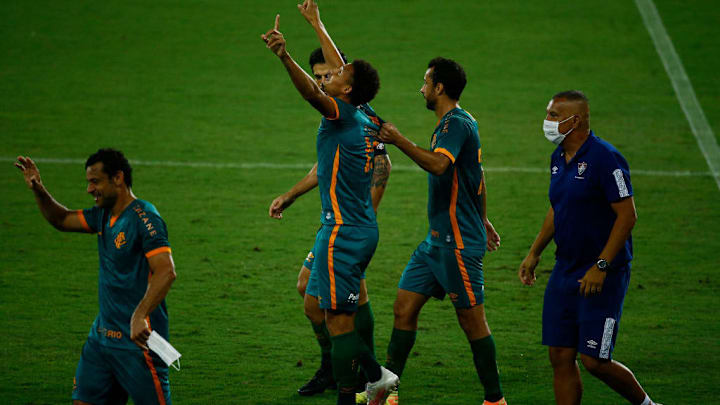 2020 Brasileirao Series A:  Fluminense v Coritiba Play Behind Closed Doors Amidst the Coronavirus