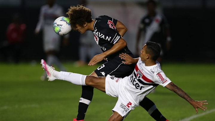 2020 Brasileirao Series A:  Vasco da Gama v Sao Paulo Play Behind Closed Doors Amidst the