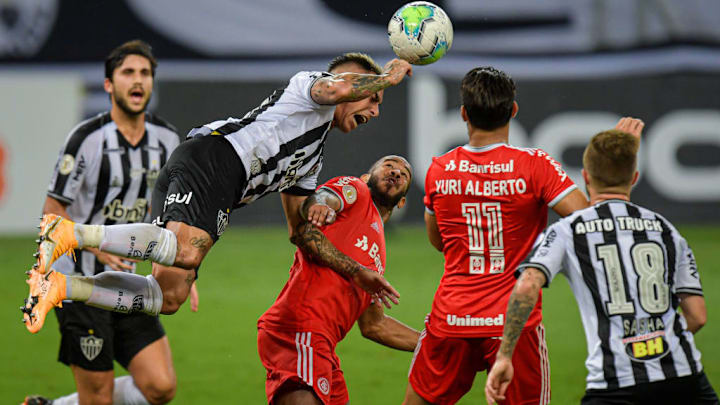 2020 Brasileirao Series A: Atletico Mineiro v Internacional Play Behind Closed Doors Amidst the