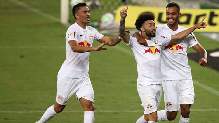 2020 Brasileirao Series A: Botafogo v Red Bull Bragantino Play Behind Closed Doors Amidst the