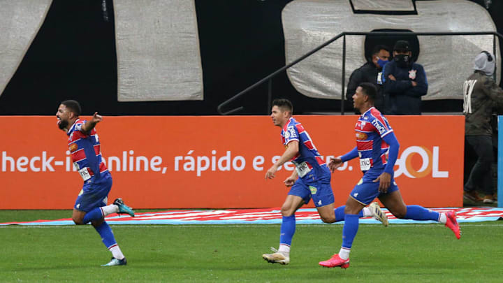 2020 Brasileirao Series A: Corinthians v Fortaleza Play Behind Closed Doors Amidst the Coronavirus