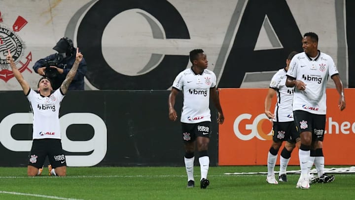 2020 Brasileirao Series A: Corinthians v Goias Play Behind Closed Doors Amidst the Coronavirus