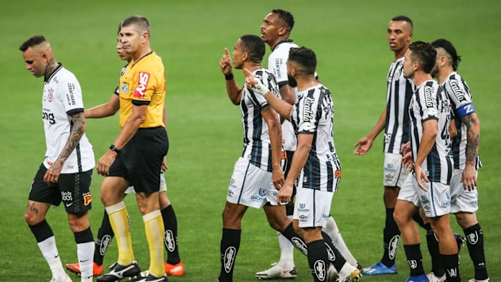 2020 Brasileirao Series A: Corinthians v Santos Play Behind Closed Doors Amidst the Coronavirus